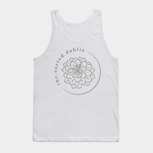 Dahlia flower Tank Top